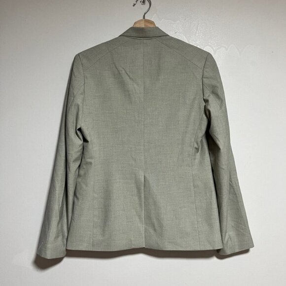 Oak + Fort Light Gray Single-Button Blazer - XS - Picture 6 of 8